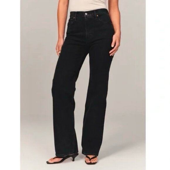 Abercrombie & Fitch Denim - Abercrombie & Fitch High Rise 90s Relaxed Jean